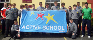 St. Patrick’s Secondary School Active School Committee: Front from left: Donncha Daly and Ryan Broderick. Standing from left: John Forrest, Luke Fitzgerald, Con Enright, Dylan Browne, Jack Lynch, Sean Walsh, Adam Donoghue, Art O’Mahony, Kieran O’Donoghue, Jack Daly, Sean McNally, Kieran Enright, Paul Walsh and Patrick McCarthy, PE teacher. Photograph Courtesy of St. Patrick's.