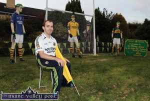 Defender of the Kingdom: Paul Murphy pictured in the lawn of the family home in Gortacoppal in Scartaglin with his much admired sporting and almost annual obsession. ©Photograph: John Reidy