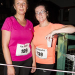 Brosna runners, Mary Barry (left) and Mary J. Murphy pictured after the second leg of the three September Wednesday evening 5K Road Races / Fun Runs at An Ríocht AC Castleisland. ©Photograph: John Reidy