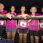 Fun to Run group members from left: Noreen O'Gorman, Marie Hickey, Eileen Brennan, Catherine Conroy and Sheila Curtin pictured after they completed the second leg of the three September Wednesday evening 5K Road Races / Fun Runs at An Ríocht AC Castleisland. ©Photograph: John Reidy
