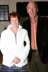Kay O'Leary, who researched and wrote much of the contents of the journal, is pictured here with its editor, Joe Harrington. ©Photograph: John Reidy