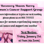 Recovery Haven Kerry Invites New Members to Women’s Cancer Support Group